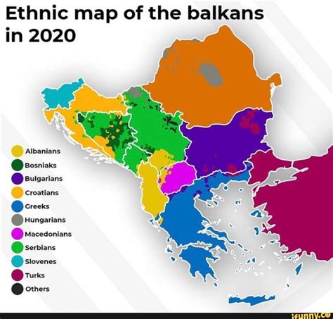 Map Balkan States