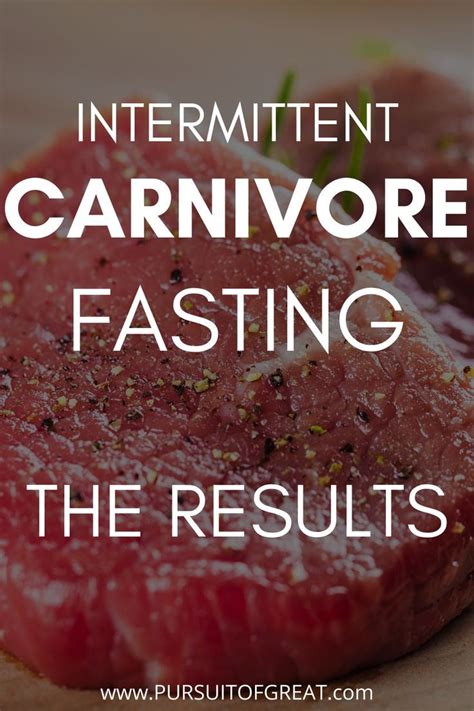 intermittent fasting on carnivore diet