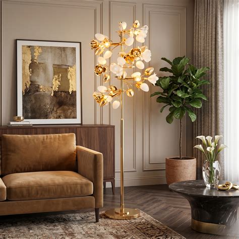 The Avian Symphony Floor Lamp – divora luxury lighting decor