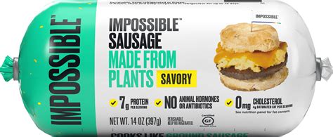 Impossible Breakfast Sausage Ingredients at William Mata blog