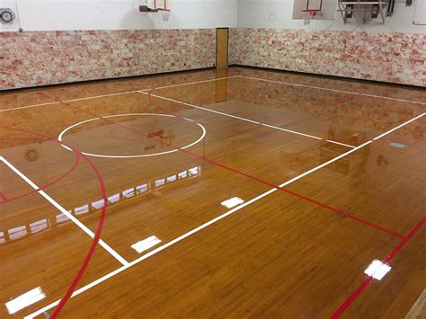Gym Floor Refinishing