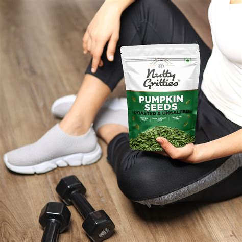 Roasted Unsalted Pumpkin Seeds - 200g – Nutty Gritties