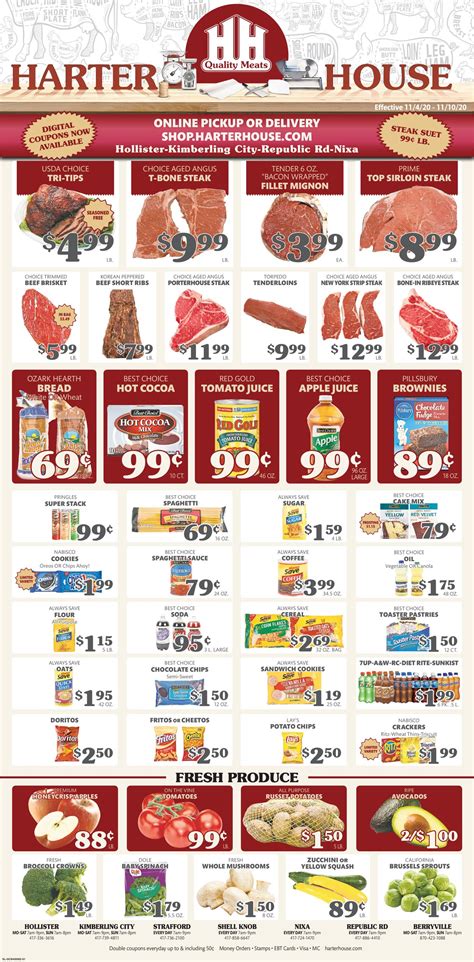 Harter House Ad Circular - 11/04 - 11/10/2020 | Rabato