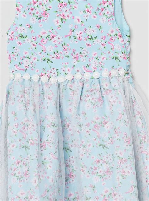 Buy Girls Floral Print Fit and Flare Dress Online at just Rs. 799.0 ...