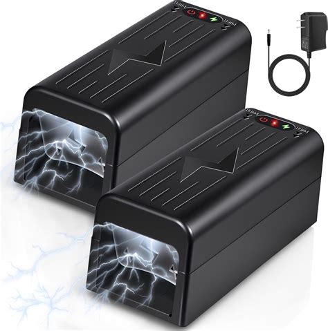 Amazon.com : Rat Zapper Electric Mouse Trap Zapper,2 Packs Electronic ...