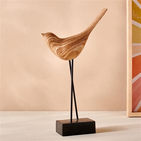 Buy Splendid Dastkari Polyresin Standing Bird Figurine from Home Centre ...