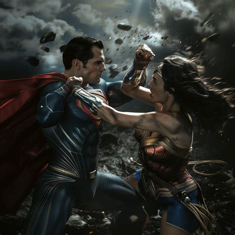 Superman vs wonder woman #1 by kyhcho on DeviantArt