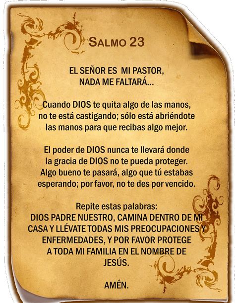 Salmos 23 Para Imprimir - RETOEDU