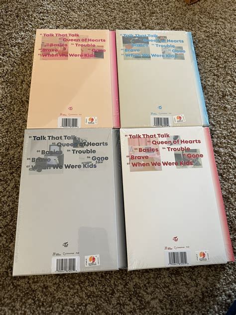 Buy TWICE - Between 1&2 Mini Album US Target Exclusive * All 4 Edition ...