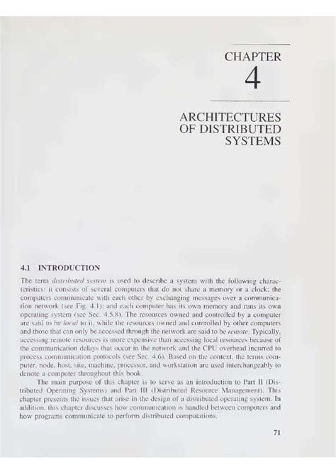 Mod2 - OS Notes: Architectures of Distributed Systems - Studocu