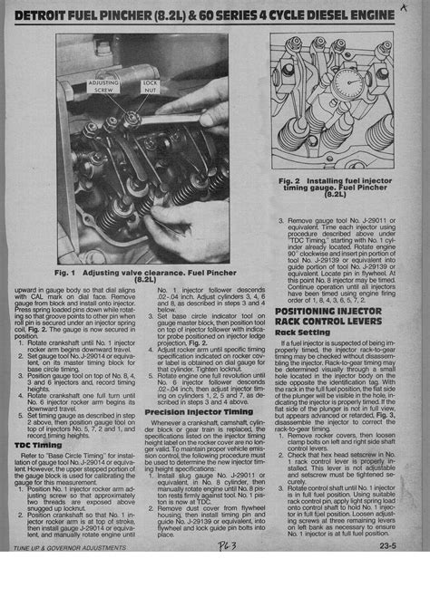 Q&A: 8.2 Detroit Diesel Fuel System Diagram & Specs | JustAnswer