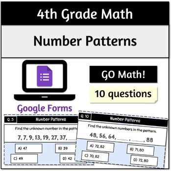 Image result for Number Patterns Go Math