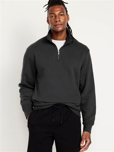 Oversized Fleece Quarter Zip | Old Navy