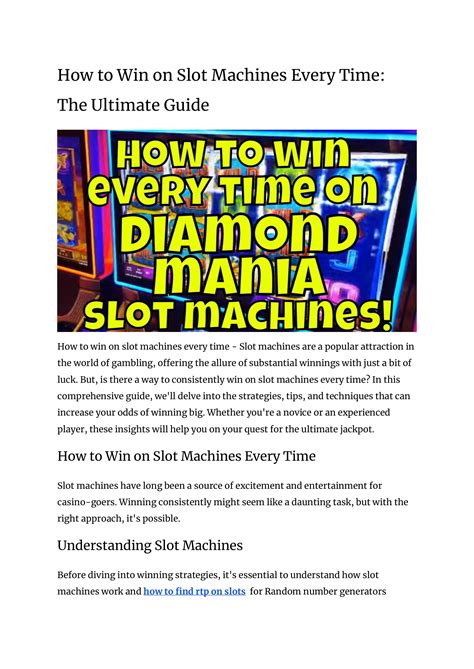 How to Pick a Winning Slot 的图像结果
