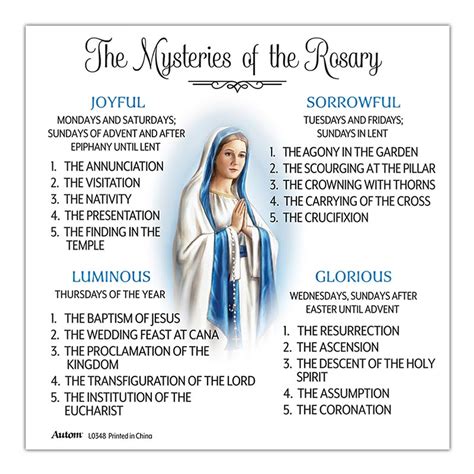 Blessed Virgin Mary Queen Of The Most Holy Rosary And, 43% OFF
