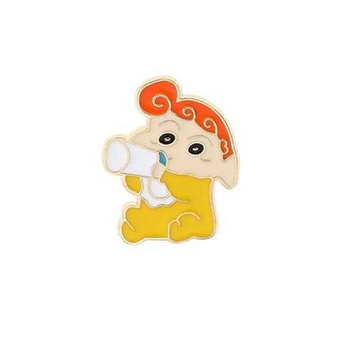 Buy shinchan Enamel Lapel Pin Badge - Costume Badge Cosplay Badge ...