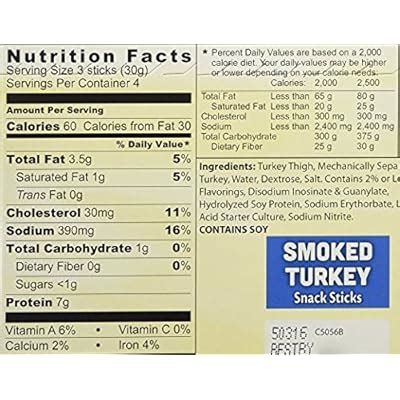 Buy Butterball Smoked Turkey Snack Sticks 4.2 oz - 1 Pack Online at ...