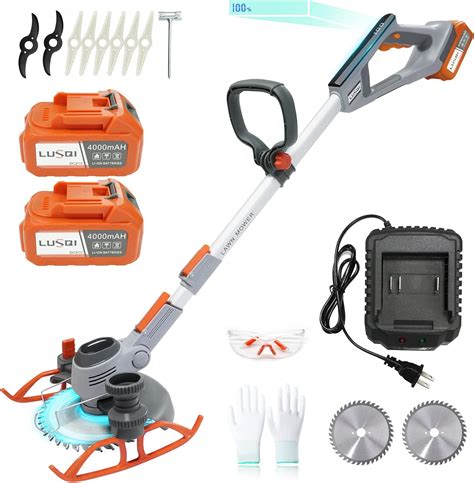 Amazon.com : Electric Weed Wacker,(2 x 21V 4.0A Weed Eater Battery ...