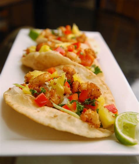 Lentil Coconut Shrimp Tacos - Nutmeg Disrupted
