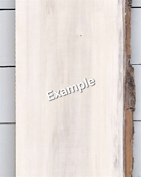 Planed Poplar Hardwood Boards for DIY and Pyrography