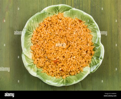 Wholegrain Basmati Rice With Roasted Vegetables Healthy Food Stock ...