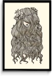 Hair The Flow Paper Print - Movies, Pop Art posters in India - Buy art ...