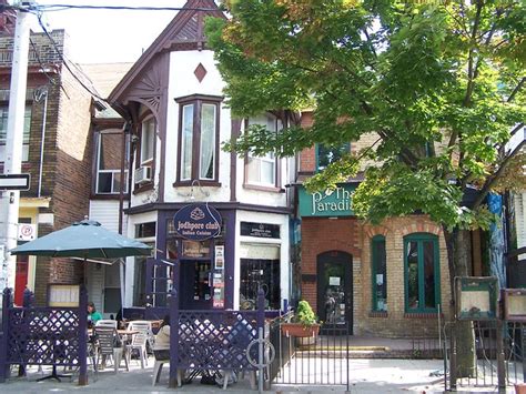 Toronto Ontario - Canada - Baldwin Village - Heritage - Patio Dining ...