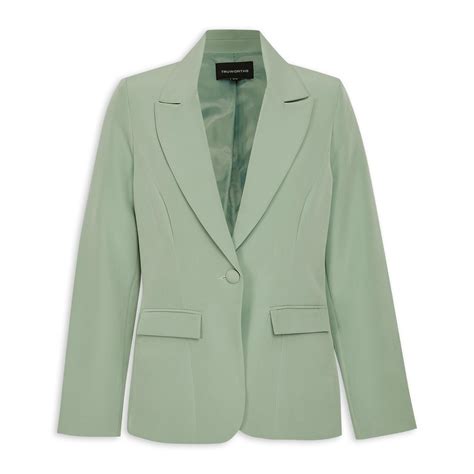 Sage Green Blazer (3139479) | Truworths