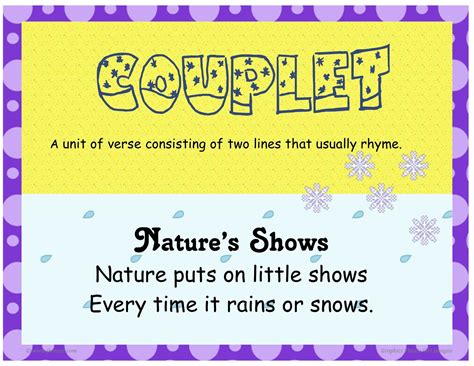 Different Types of Couplets Poems Explained