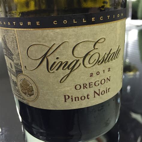 Balaio do Victor: King Estate Pinot Noir Signature Collection 2012: O ...