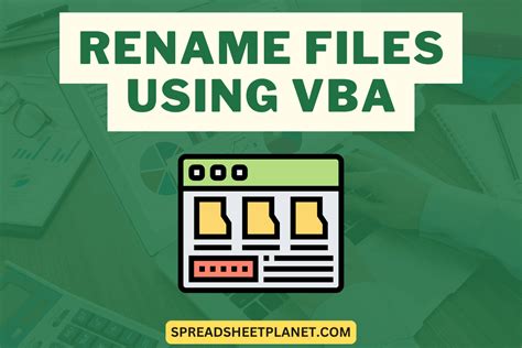 Image result for Excel VBA File Renaming