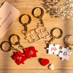 Personalized Puzzle Keychain - COD Not Applicable – Shop Exclusive ...