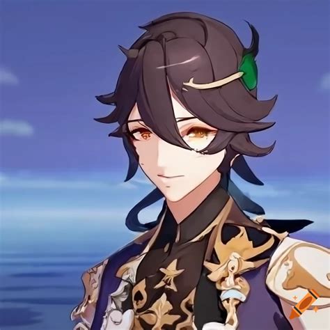 Genshin impact male sumeru character on Craiyon