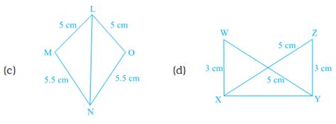 In the following pairs of triangles of Fig. 6.47, the lengths of the ...