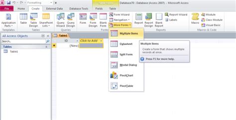 Image result for Create Multiple Data Entry Form in Access