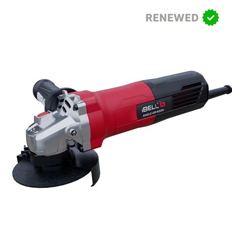 RENEWED - iBELL Angle Grinder AG15-68, 680W Heavy Duty, Copper Armatur ...