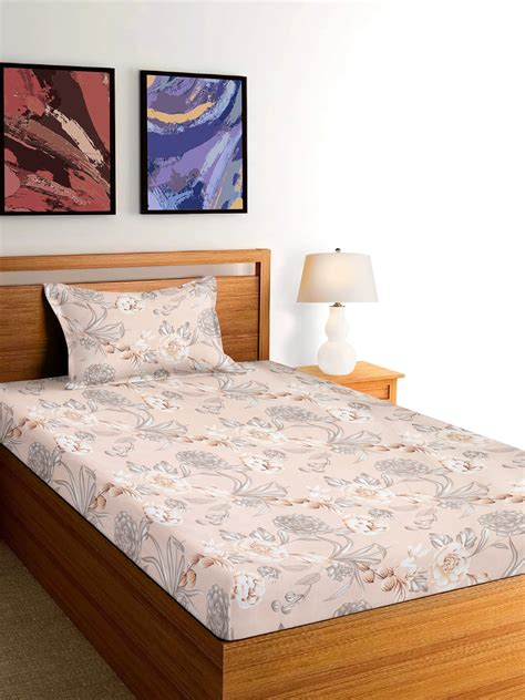 Super Soft Single Cotton Blend Bedsheet Full Size by ARRABI – ARRABI.IN