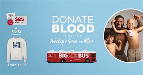Donate Blood In Honor of Wesley Hines-Allen! 💙, 1671 Atlantic Blvd ...