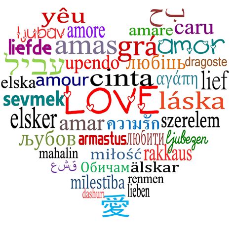 Love In Many Languages