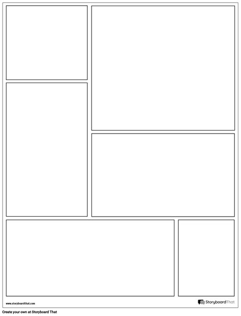Create graphic novel templates with Storyboard That! Customize layouts ...