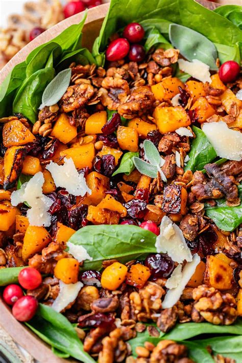Honey Roasted Butternut Squash Salad