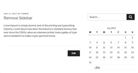 Image result for How to Remove App Sidebars