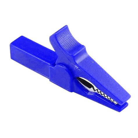 Probots Alligator Clip Blue 55mm Copper Insulated Crocodile Opening ...