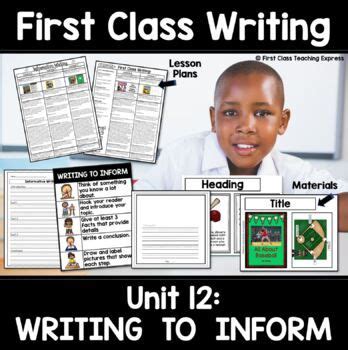 Informative Writing First Grade 的图像结果