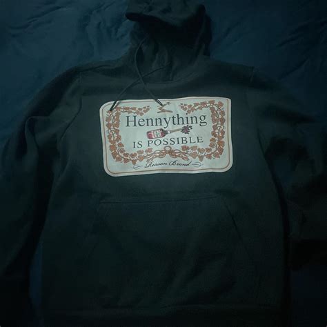 Hennything is possible hoodie Large fits like medium - Depop