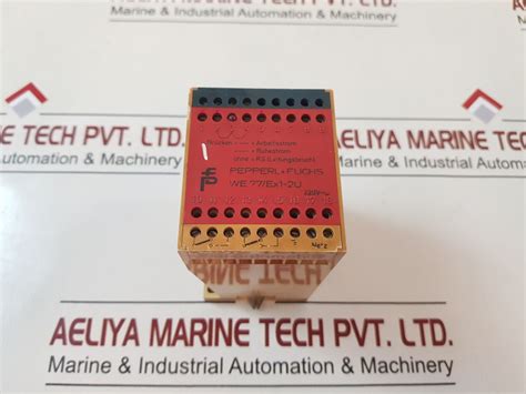 Pepperl + Fuchs We 77/Ex1-2U Isolated Switch Amplifier Relay – Aeliya ...