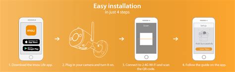 Buy Imou Outdoor CCTV Bullet Security Camera, 2MP 1080P Full HD, 30M ...