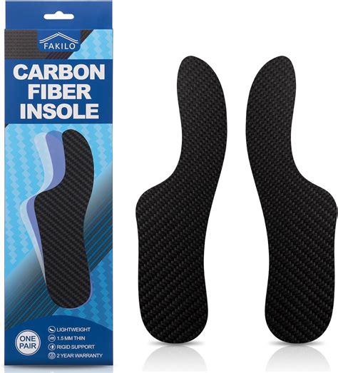 Amazon.com: Carbon Fiber Insole Morton's Extension Orthotic, FAKILO 1 Pair Rigid Foot Support ...