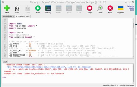 Image result for Python Raspberry Pi WS2811