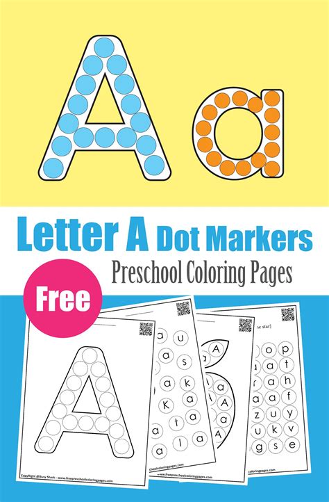 Letter A Dot Marker Printable